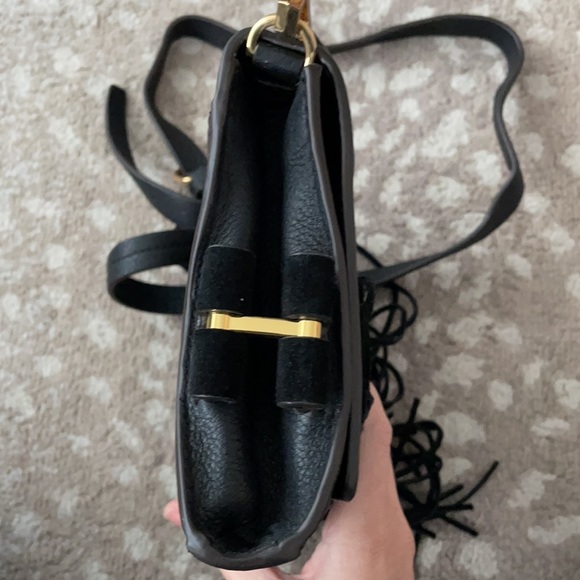 Rebecca Minkoff Fringe black crossbody/clutch - Picture 6 of 7
